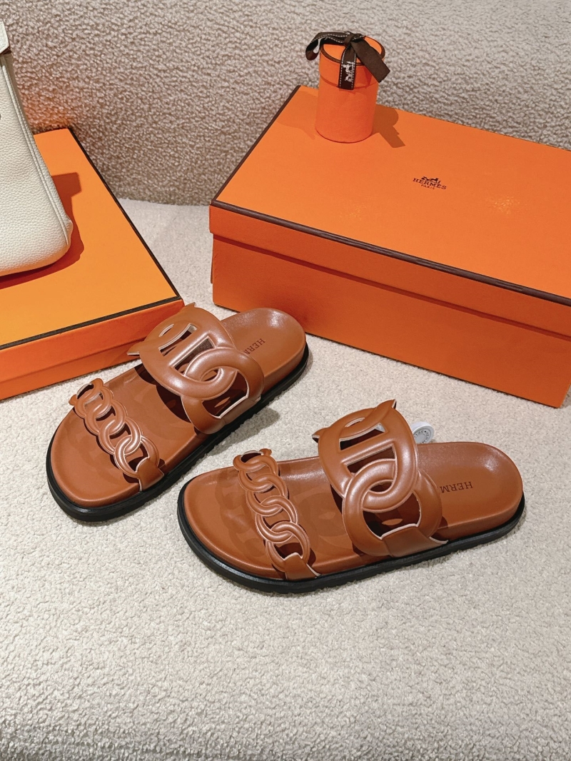 Hermes Slippers